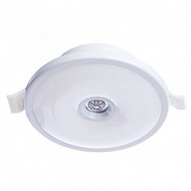 Точечный светильник Arte Lamp Versus A2517PL-2WH, арматура цвет белый, плафон/абажур пластик, цвет белый - фото 1