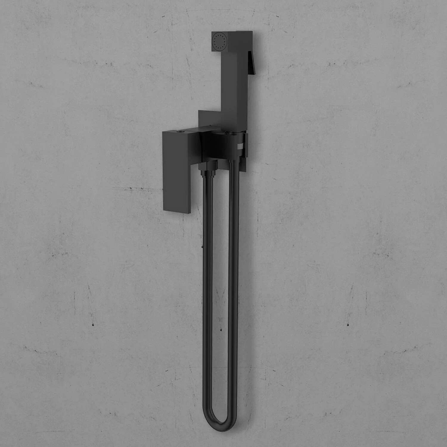 Гигиенический душ Vincea VHFW-102MB, со встраиваемым смесителем, цвет черный - фото 1