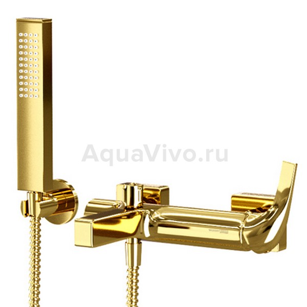 Смеситель WasserKRAFT Sauer 7101 для ванны, цвет глянцевое золото
