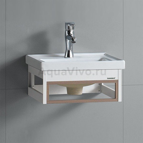 Мебель для ванной River Laura 40, цвет белый / бежевый - фото 1