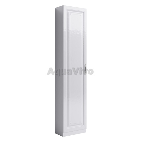 Шкаф-пенал Aqwella Империя 45, цвет белый