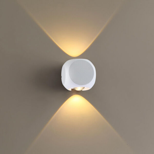 Настенный светильник Odeon Light Miko 4221/4WL, арматура белая, плафон металл белый - фото 1