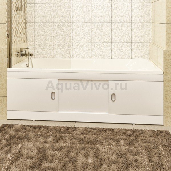 Экран для ванны Санта Стандарт 170, цвет белый
