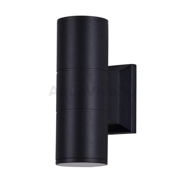Настенный светильник Maytoni Bowery O574WL-02B, арматура цвет черный, цвет черный