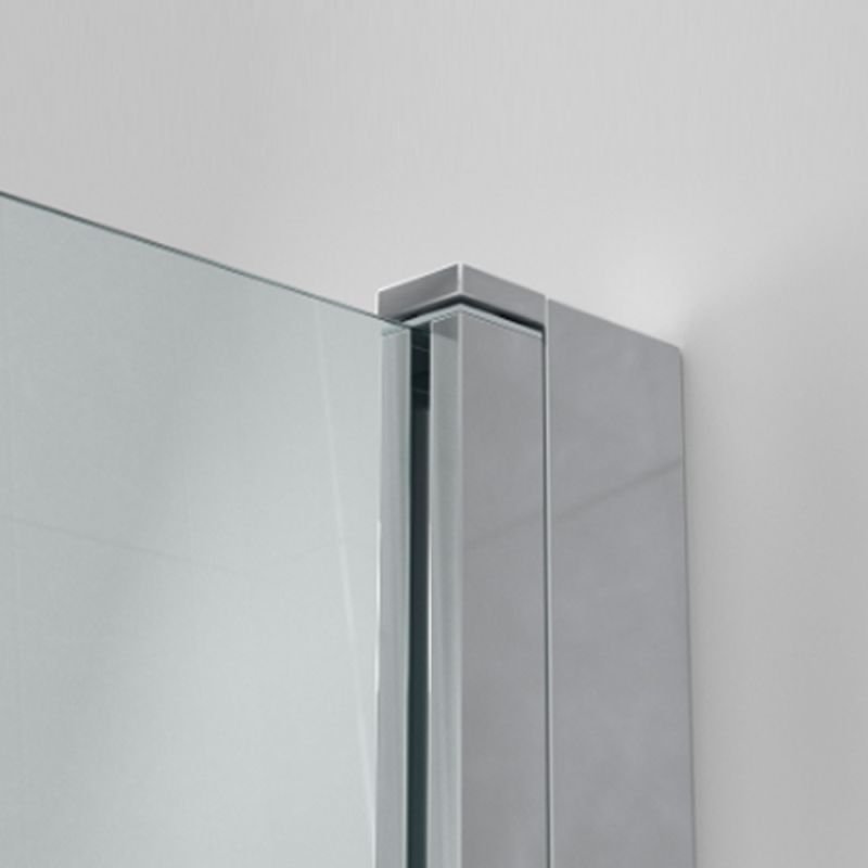 Душевой уголок Ambassador Diamond 12011106 L 100x100, левый, стекло прозрачное, профиль хром глянцевый - фото 1