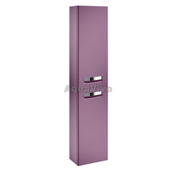 Шкаф-пенал Roca Gap 35, цвет фиолетовый, правый