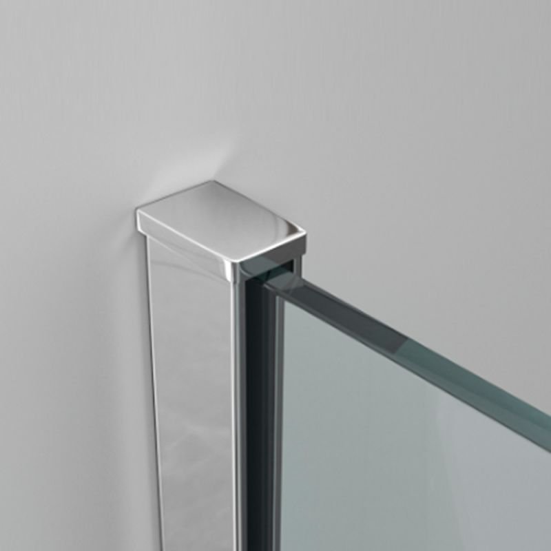 Душевой уголок Ambassador Diamond 12011106 L 100x100, левый, стекло прозрачное, профиль хром глянцевый - фото 1