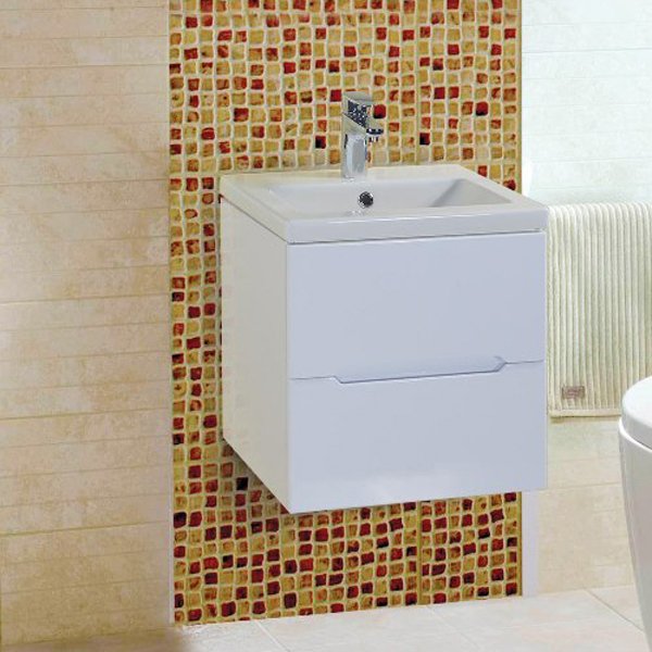 Мебель для ванной Оника Айленд 50.13, цвет белый - фото 1