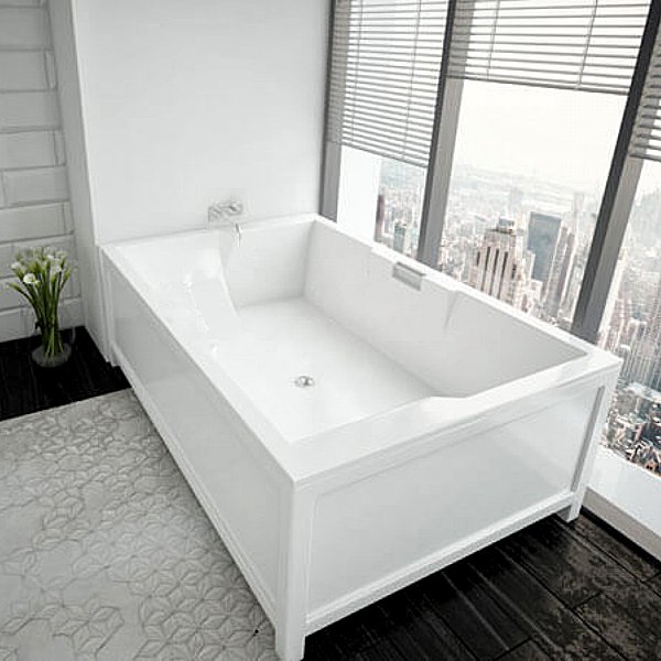 Акриловая ванна Акватек Дорадо 190х130, цвет белый - фото 1