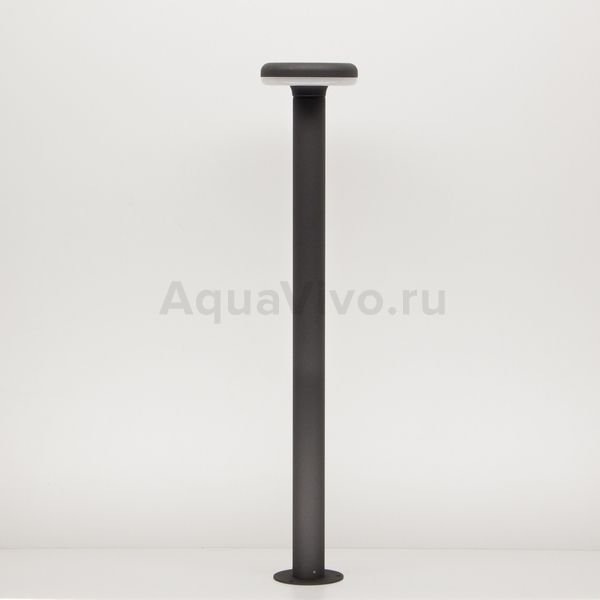Наземный светильник Citilux CLU01B, арматура черная, плафон/абажур стекло, цвет белый/черный