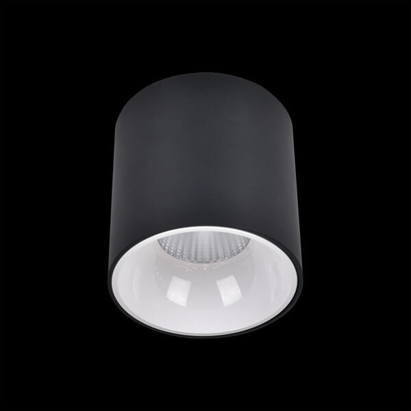 Точечный светильник Citilux Старк CL7440110, арматура черная, плафон металл белый - фото 1