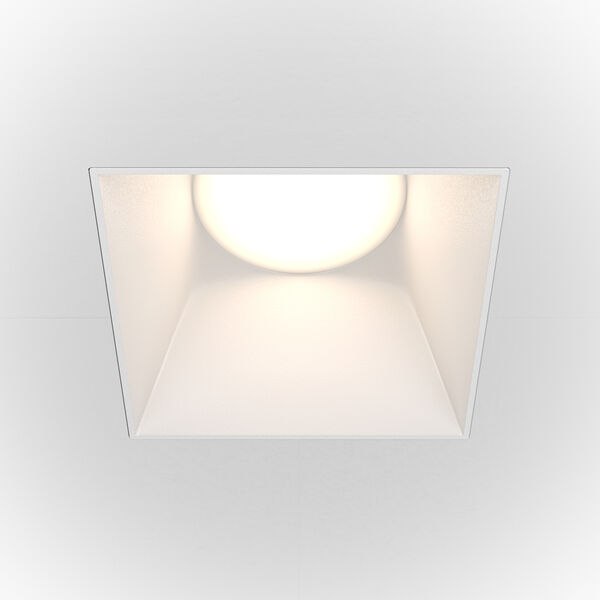 Точечный светильник Maytoni Technicali Share DL051-01-GU10-SQ-W, арматура белая