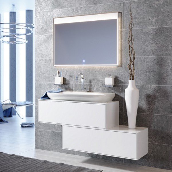 Мебель для ванной Aqwella Genesis 100, цвет белый