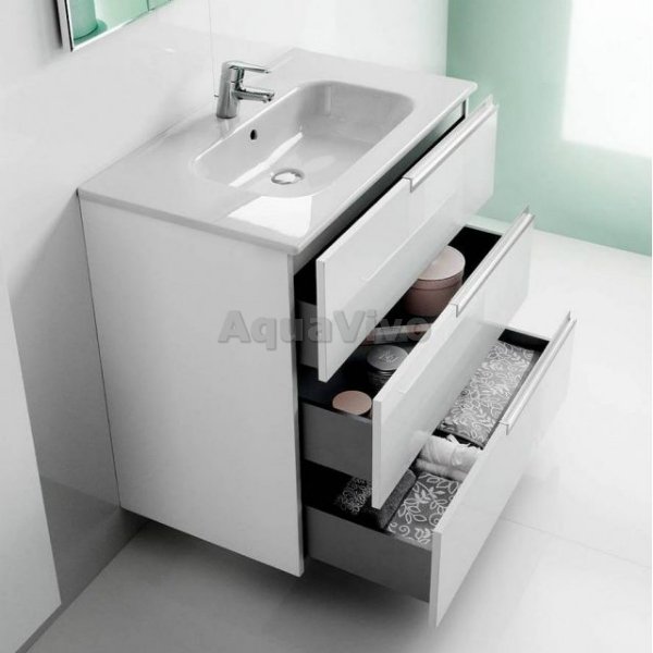 Мебель для ванной Roca Victoria Nord 80 Ice Edition, с 3 ящиками, цвет белый