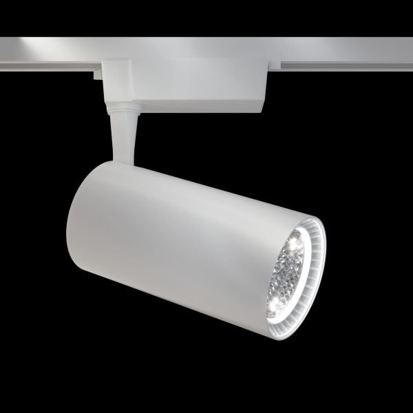 Трековый светильник Maytoni Technical Vuoro TR003-1-40W4K-W, арматура белая, плафон металл белый - фото 1