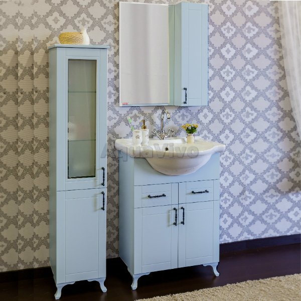 Мебель для ванной Sanflor Глория 65, цвет серый