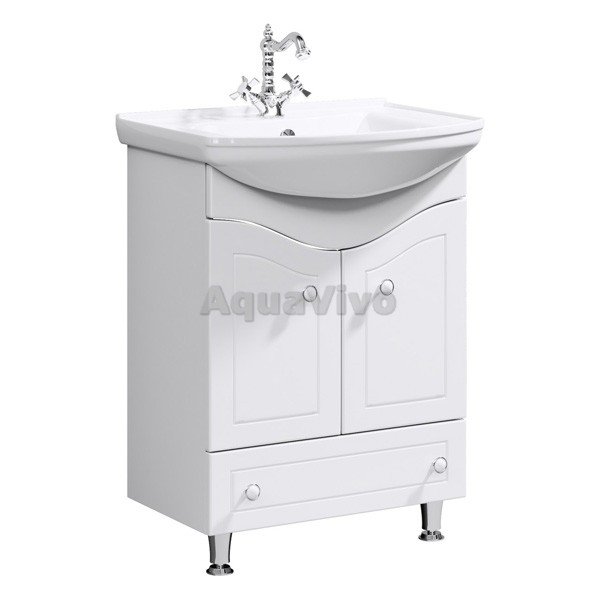 Мебель для ванной Aqwella Франческа 65, цвет белый - фото 1
