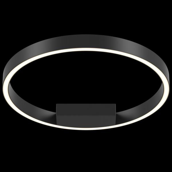 Потолочный светильник Maytoni Rim MOD058CL-L25B4K, арматура черная, плафон металл черный - фото 1