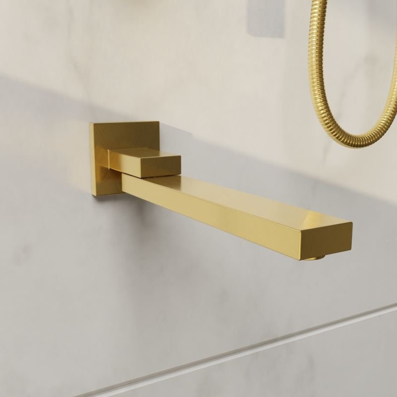 Душевой комплект RGW Shower Panels SP-56 G, встраиваемый, цвет золото