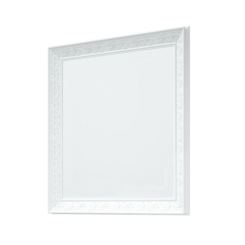 Зеркало Corozo Классика 80x80, цвет белый