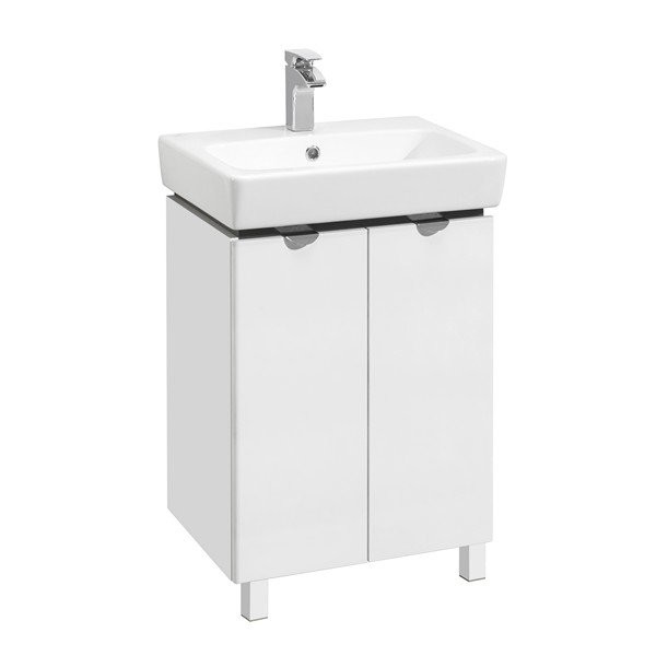 Мебель для ванной Акватон Скай Pro 55, цвет белый глянец - фото 1
