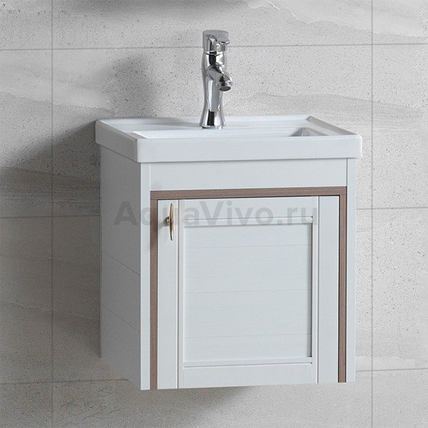 Мебель для ванной River Amalia 40, цвет белый / бежевый