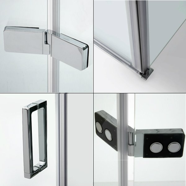Душевая дверь WasserKRAFT Aller WasserSchutz 10H05L 120х200, левая, стекло прозрачное, профиль серебристый