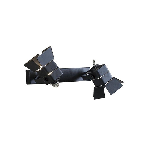 Спот Citilux Рубик CL526522S, арматура черная, плафоны металл черный, 32х16 см