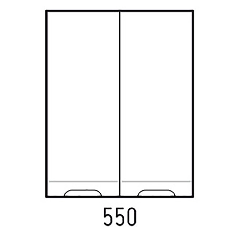 Шкаф Corozo Лея 55, цвет белый