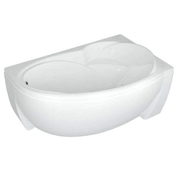 Акриловая ванна Акватек Бетта 170х97, правая, цвет белый - фото 1