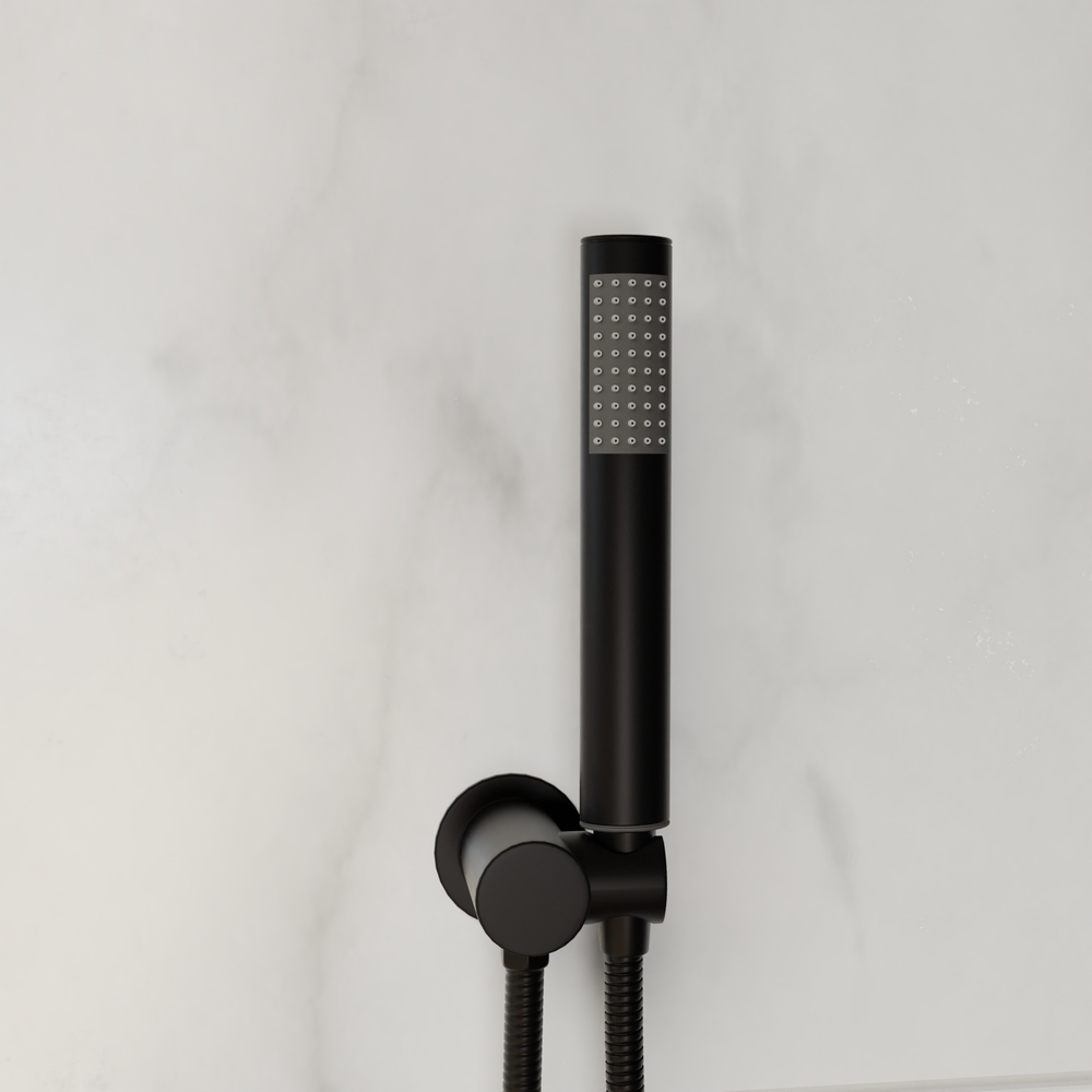 Душевой комплект RGW Shower Panels SP-370 B, встраиваемый, цвет черный
