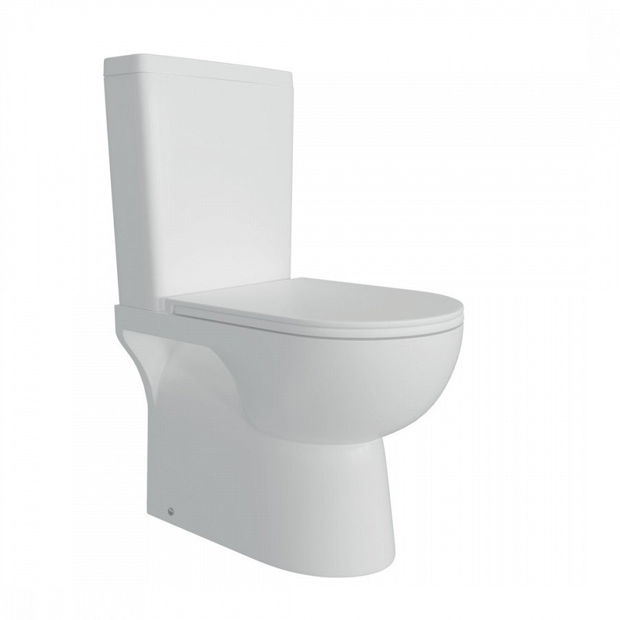 Унитаз Joki Grand JK2051061 напольный, безободковый, с сиденьем микролифт, цвет белый - фото 1