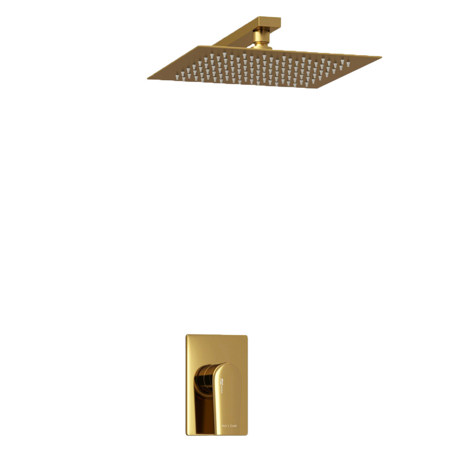 Душевой комплект WasserKRAFT A55180, встраиваемый, цвет золото