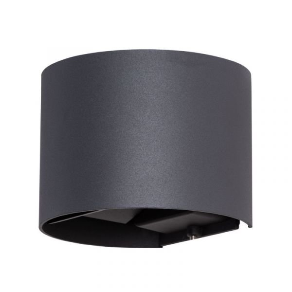 Уличная архитектурная подсветка Arte Lamp Rullo A1415AL-1BK, арматура цвет черный, плафон/абажур металл, цвет черный