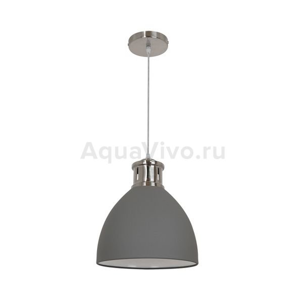 Подвесной светильник Odeon Light Viola 3322/1, арматура цвет серый/никель, плафон/абажур металл, цвет серый