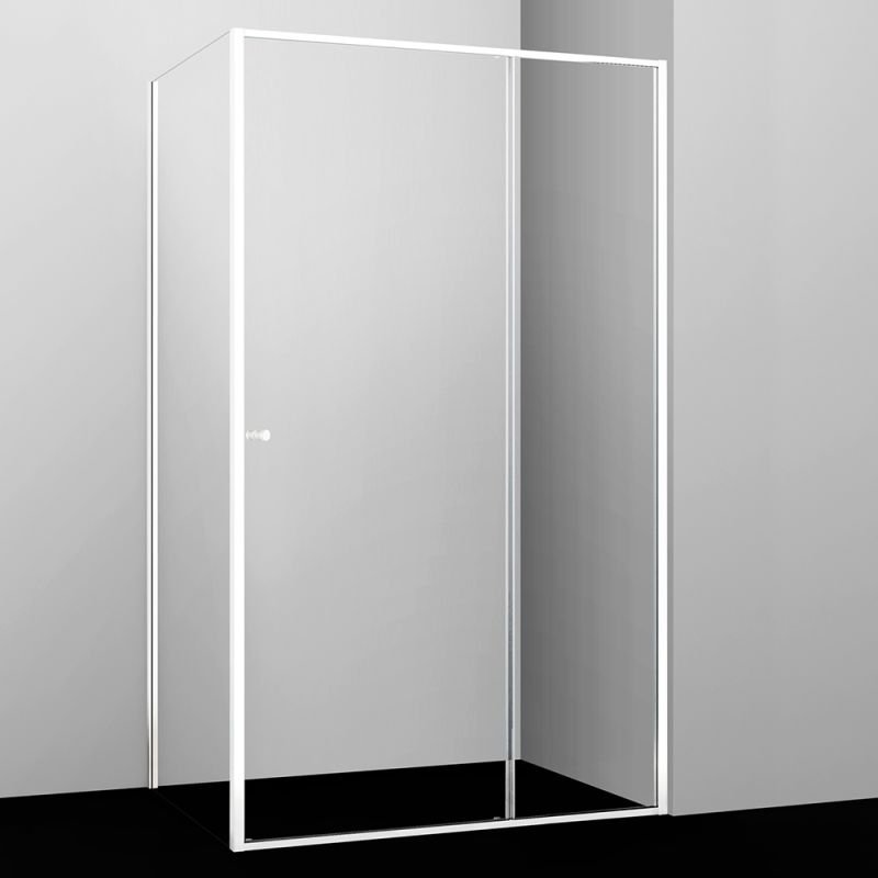 Душевой уголок WasserKRAFT Rhin WasserSchutz 44S16 110х100, стекло прозрачное, профиль белый