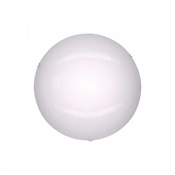 Настенно-потолочный светильник Citilux 918 CL918000, арматура хром, плафон стекло белое, 30х30 см