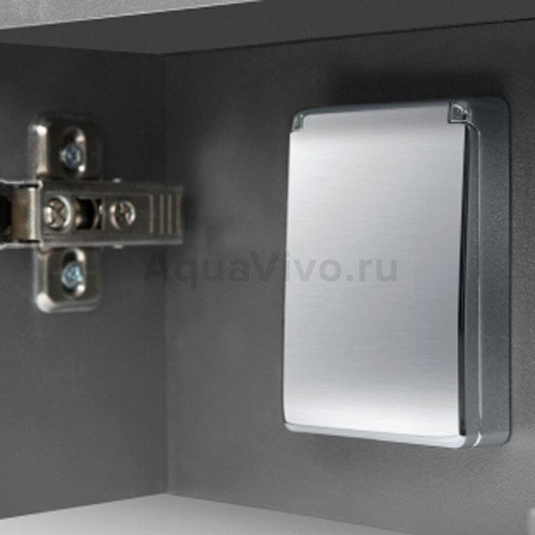 Шкаф-зеркало AM.PM Spirit V2.0 60, с подсветкой, цвет белый, левый
