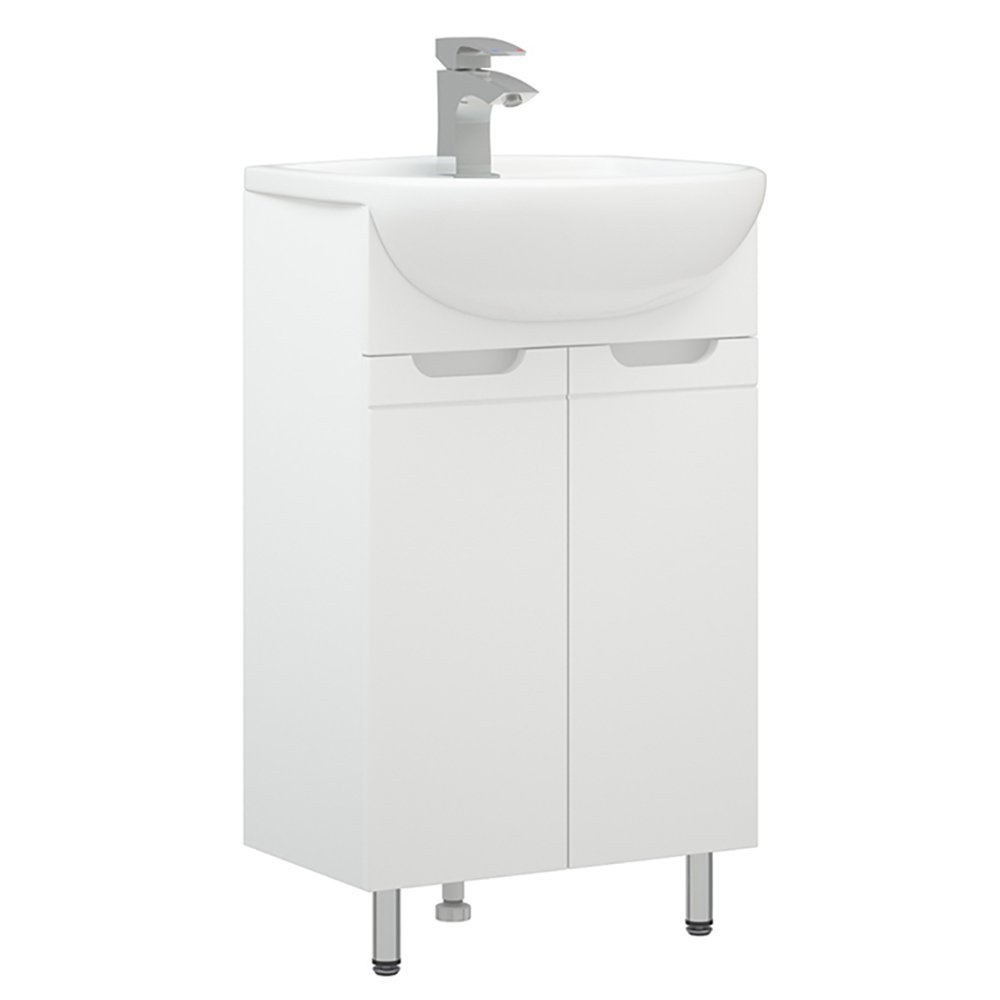 Мебель для ванной Corozo Лея 50, цвет белый