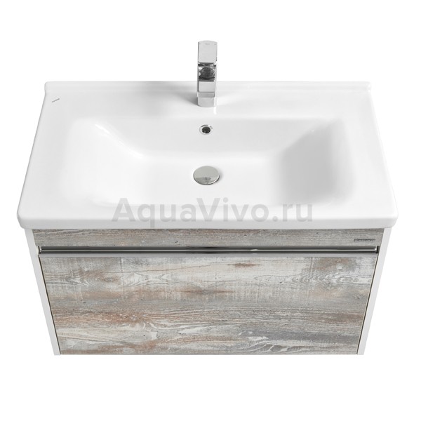 Мебель для ванной Акватон Капри 80, цвет бетон пайн - фото 1