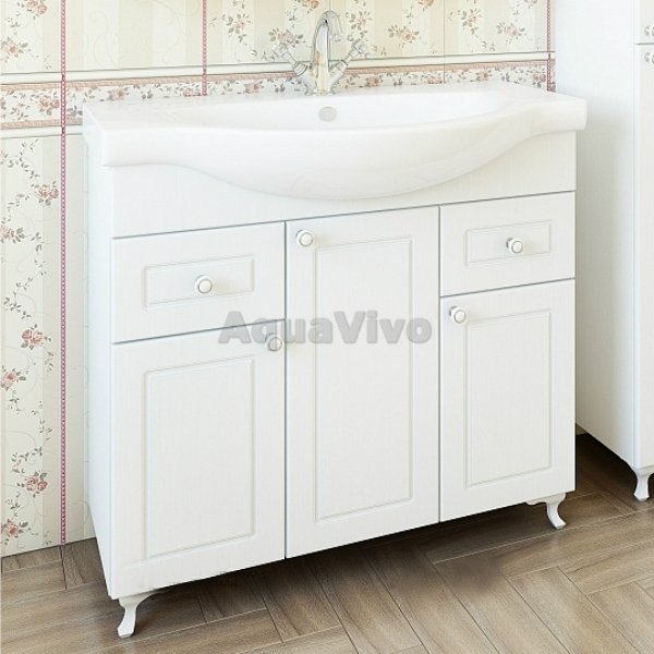 Мебель для ванной Sanflor Софи 85, цвет белый