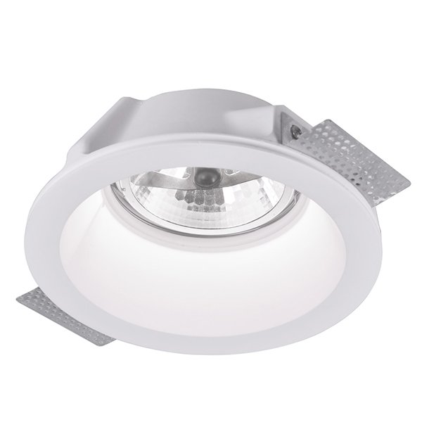 Точечный светильник Arte Lamp Invisible A9270PL-1WH, арматура белая, 20х20 см