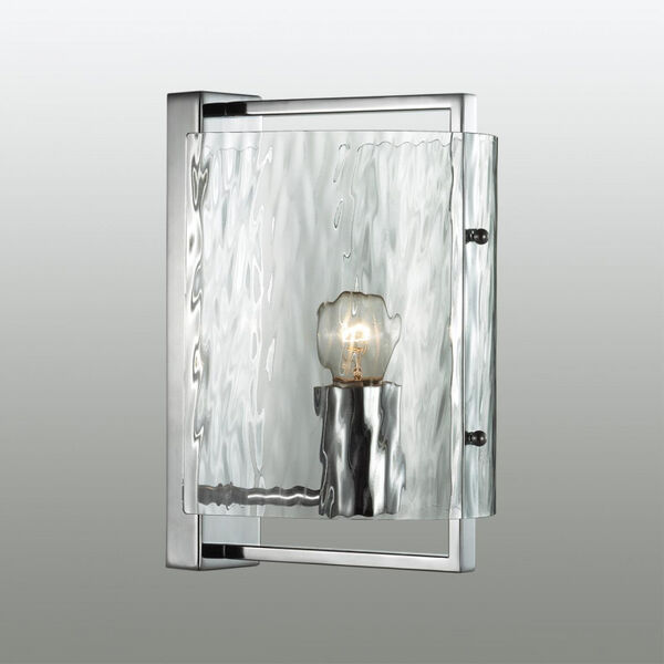 Настенный светильник Odeon Light Elegante 4888/1W, арматура хром, плафон стекло прозрачное