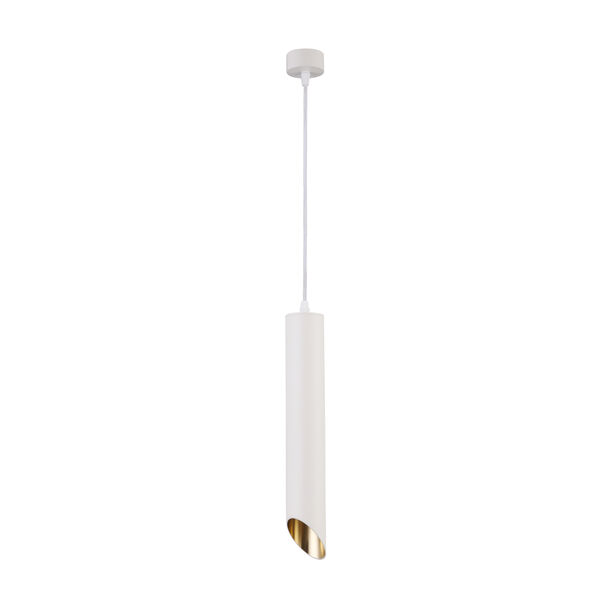Подвесной светильник Maytoni Technicali Lipari P044PL-01-40GU10-W, арматура белая с золотом