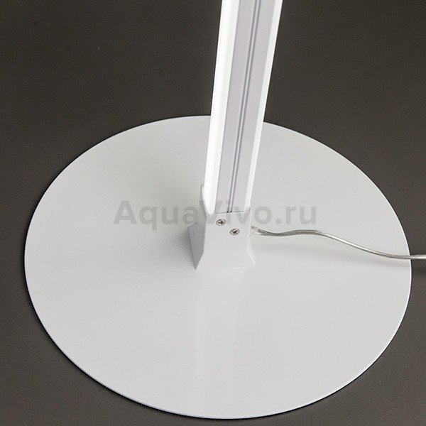 Торшер Citilux Гуффин CL804000, арматура белая, плафон полимер белый, 25х25 см - фото 1