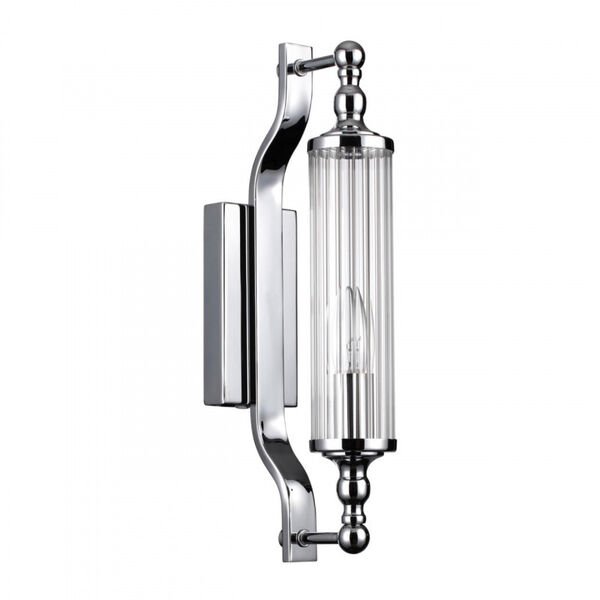 Настенный светильник Odeon Light Tolero 4942/1W, арматура хром, плафон стекло прозрачное