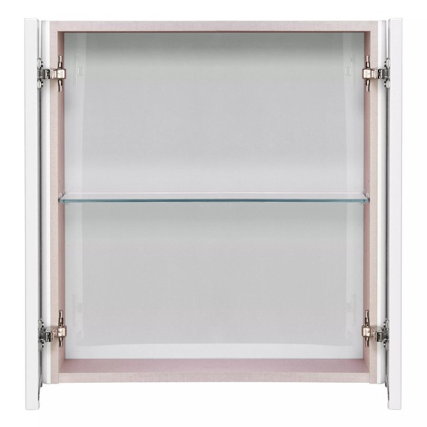 Шкаф Акватон Шерилл 56 подвесной, двустворчатый, цвет белый - фото 1
