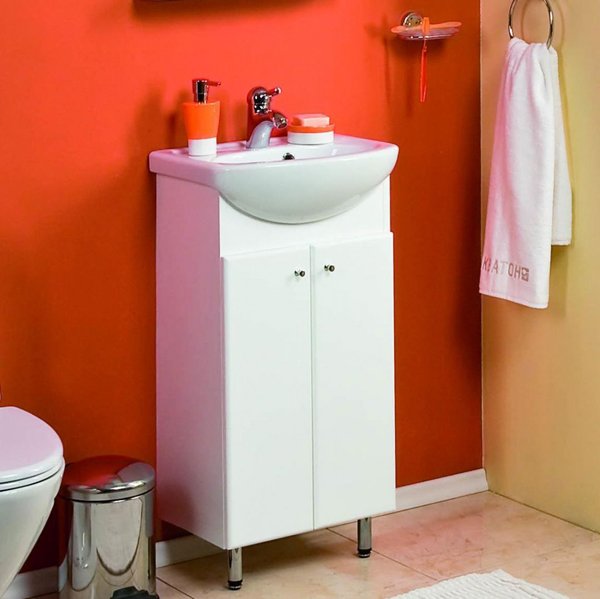 Мебель для ванной Акватон Мира 45 цвет белый - фото 1