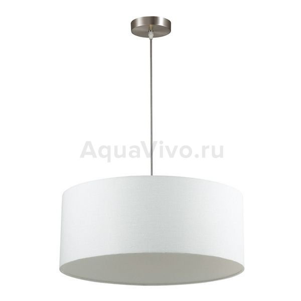 Подвесной светильник Lumion Nikki 3745/3, арматура цвет никель, плафон/абажур ткань, цвет белый