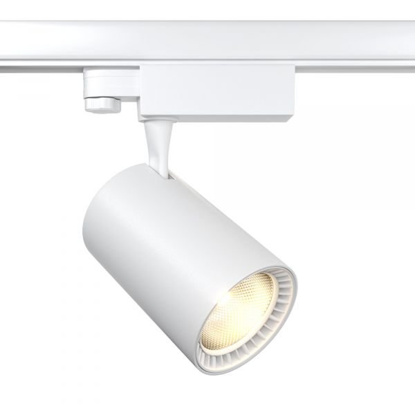 Трековый светильник Maytoni Technical Vuoro TR029-3-30W3K-W, арматура белая, плафон пластик белый
